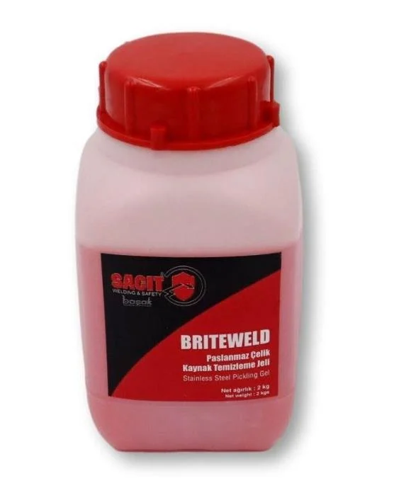 BRITEWELD PASLANMAZ YÜZEY TEMİZLEME JELİ 2 KG
