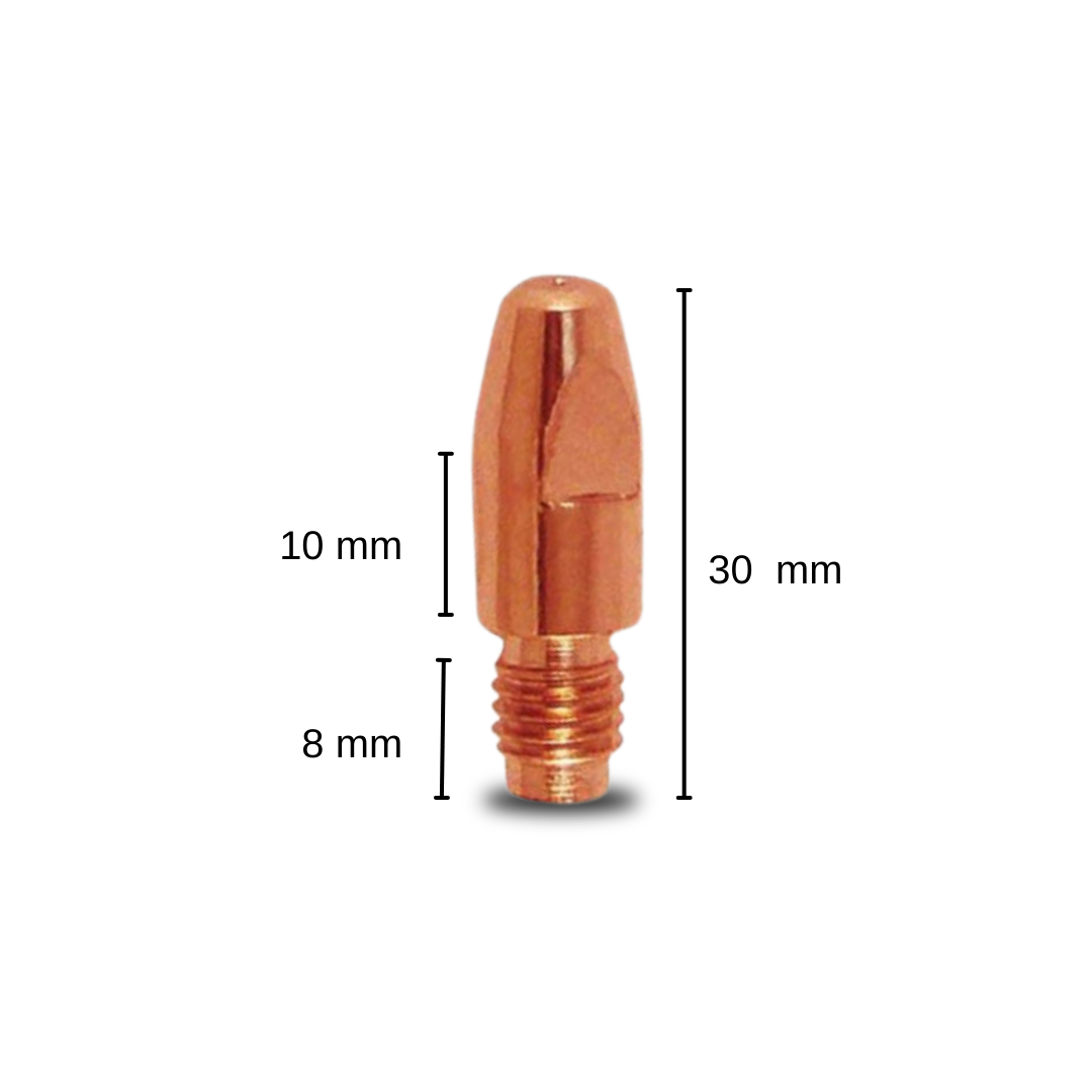 TRAFIMET KONTAK MEME M8 10MM L30 CUCRZR