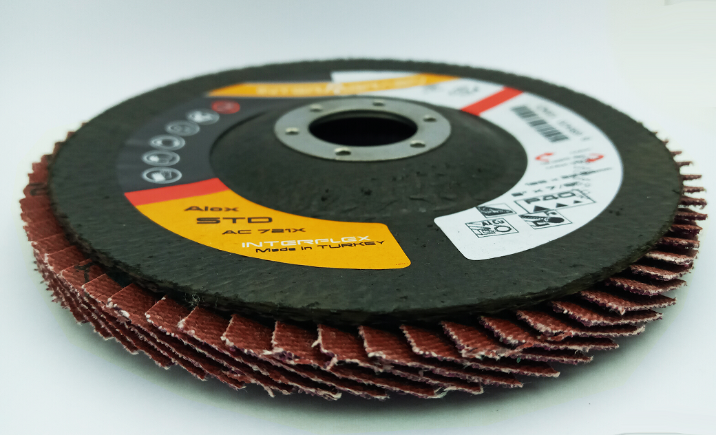 FLAP DİSK 115 MM AC721X ALÜMİNYUM OKSİT NK