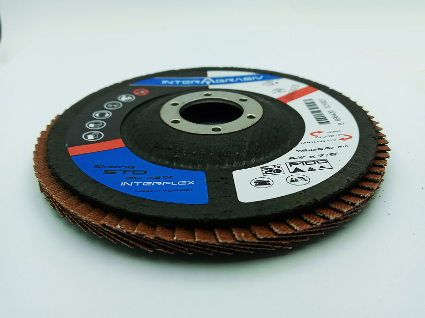 FLAP DİSK 115 MM AC721X ZİRKON ZR