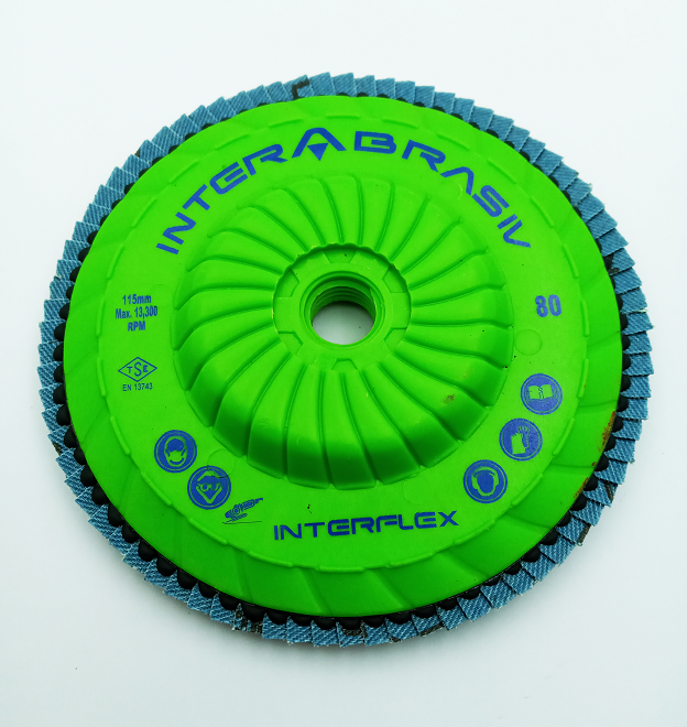 SIC DOĞALTAŞ FLAP DİSK 115 MM 80 KUM