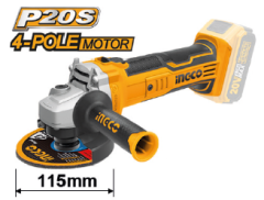 INGCO CAGLI1151 Li-ion Akülü Avuç Taşlama 115 MM 20V 2.0Ah