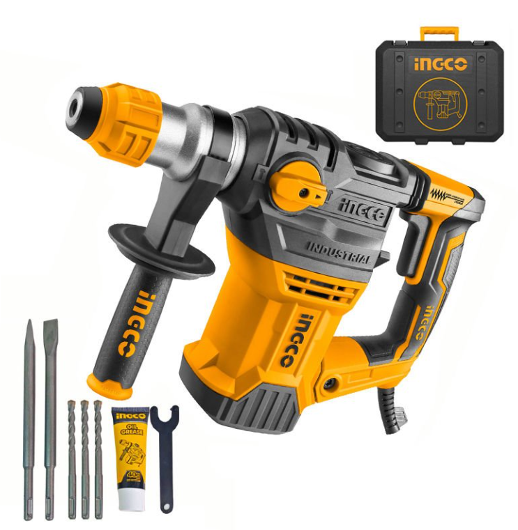 ING-RH150028 Endüstriyel Elektrikli Kırıcı Delici SDS Plus 5.5J 1500W