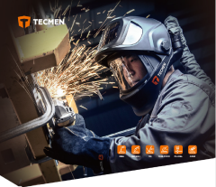 TECMEN SOLUNUM KORUYUCULU KAYNAK MASKESİ FREFLOW V3 PAPR ( KAYNAK + TAŞLAMA )