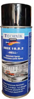 Technik Inox 18.8.2 HELL Paslanmaz Çelik Sprey 400 ml